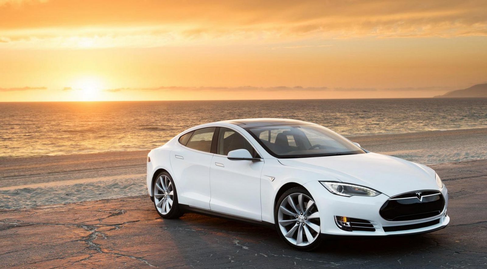 El modelo S de Tesla.