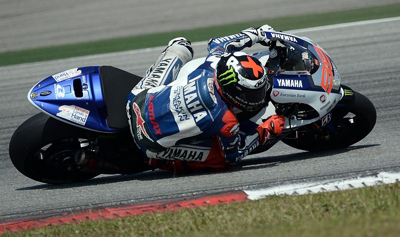 El piloto de Yamaha, Jorge Lorenzo.