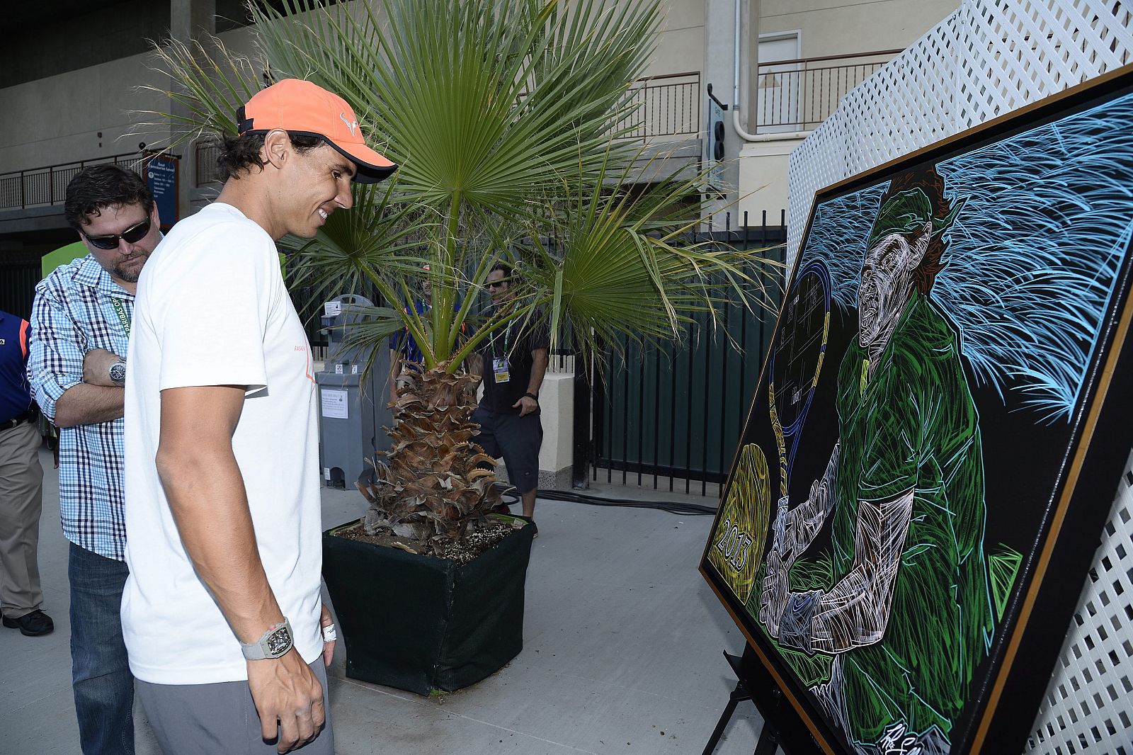 MURAL EN HONOR AL TENISTA ESPAÑOL RAFAEL NADAL