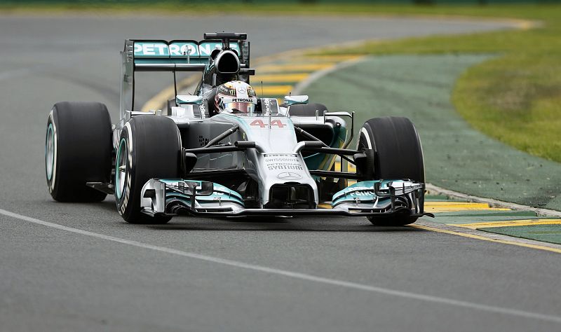 Hamilton en Melbourne