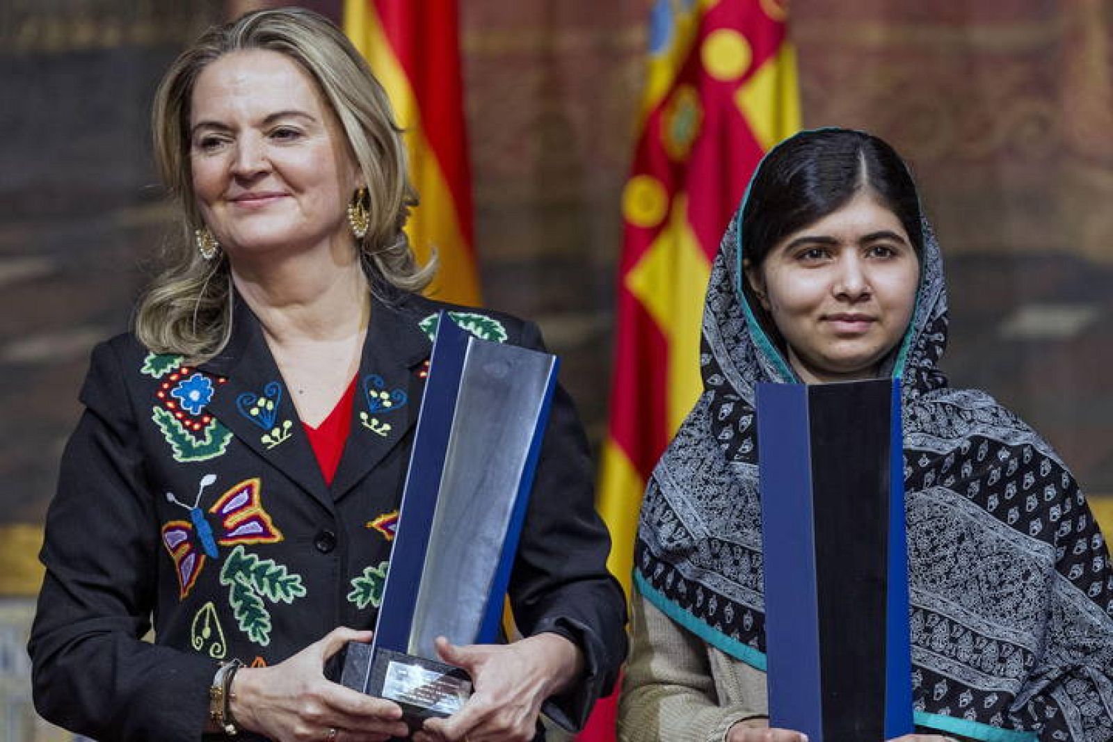 PREMIOS CONVIVENCIA A MALALA YOUSAFZAI Y PILAR MATEO