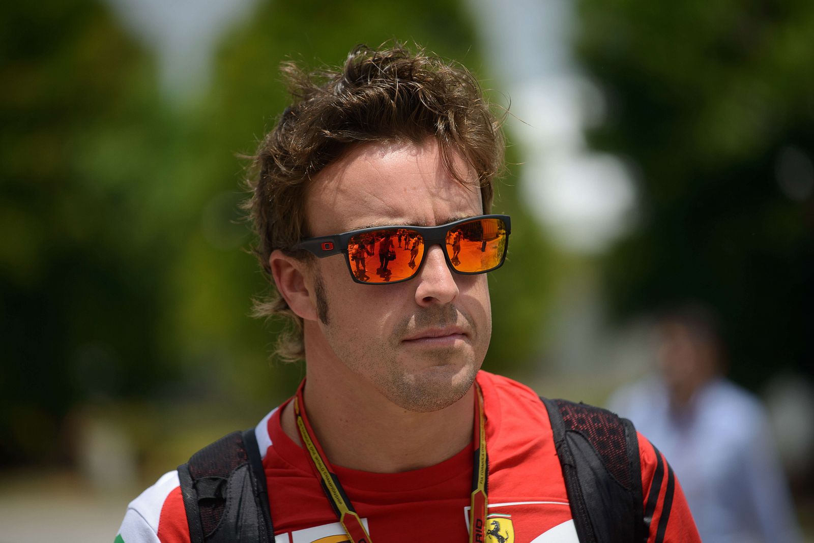 El piloto español Fernando Alonso, de Ferrari