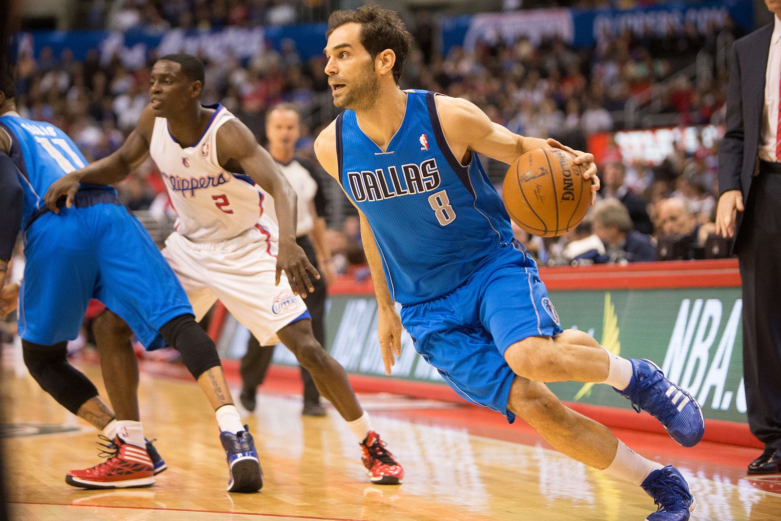 Calderón, en el partido contra los Clippers.