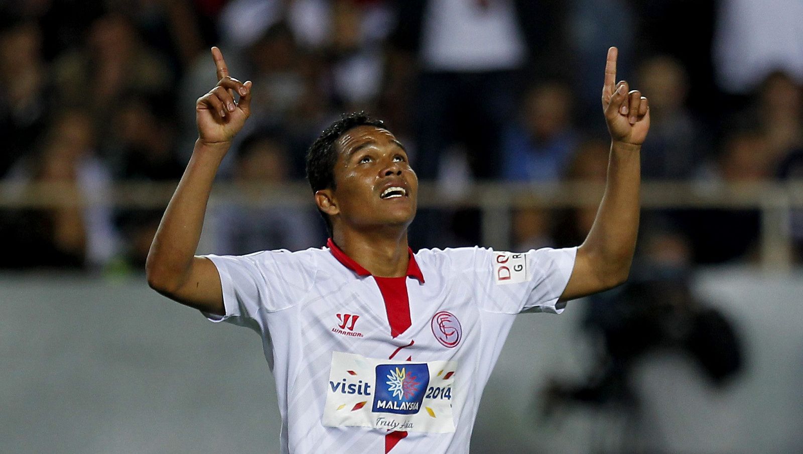 El delantero colombiano del Sevilla FC Carlos Bacca.