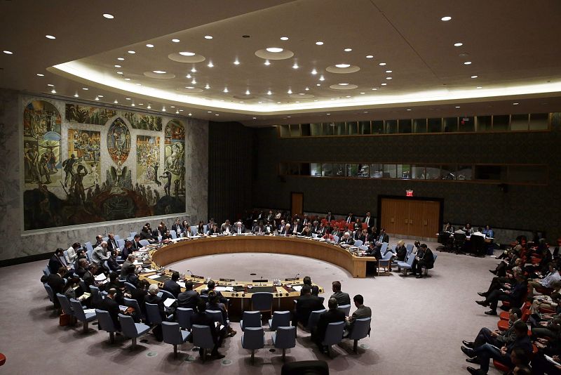 Imagen de archivo de una reunión del Consejo de Seguridad de la ONU.