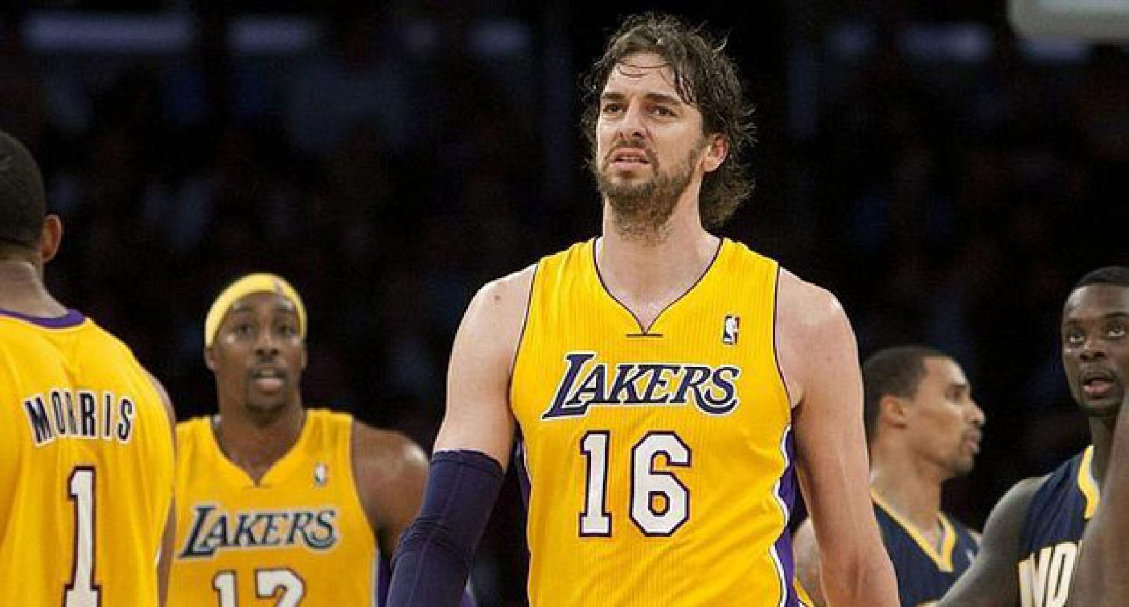 El jugador de Los Angeles Lakers Pau Gasol en una imagen de archivo.