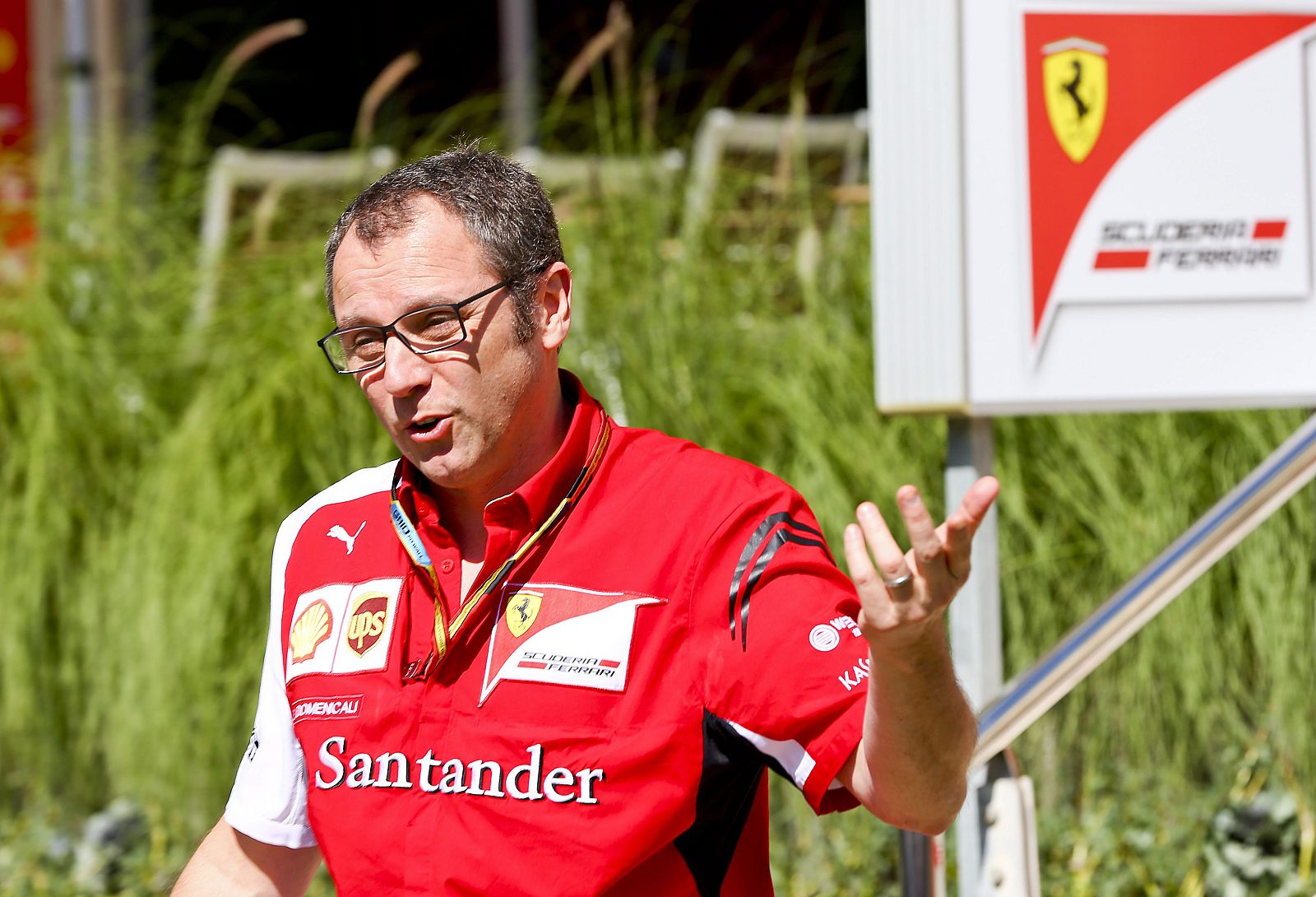Imagen de Stefano Domenicali en el pasado GP de Baréin