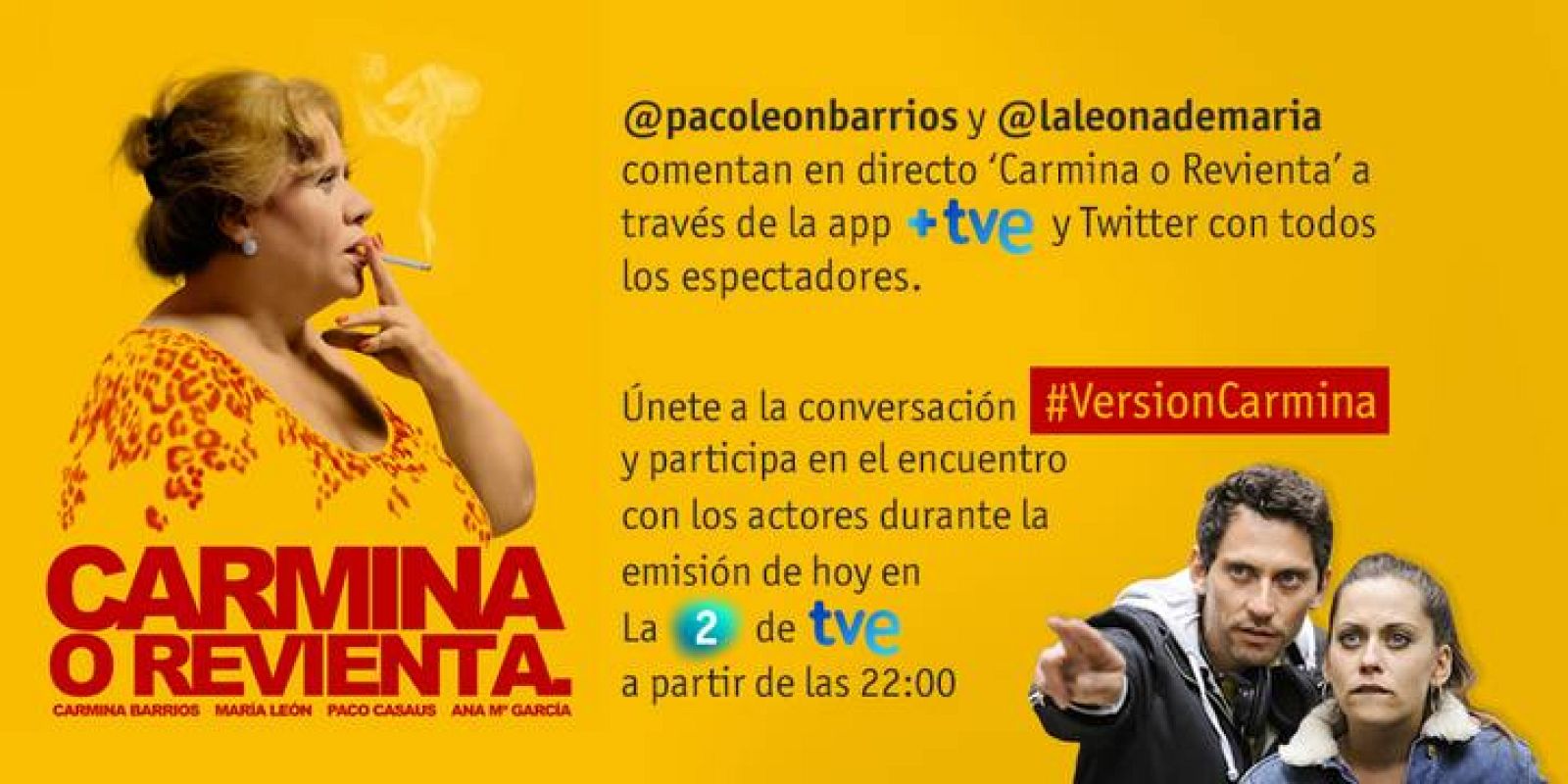 Paco León y María León comentan 'Carmina o revienta' 