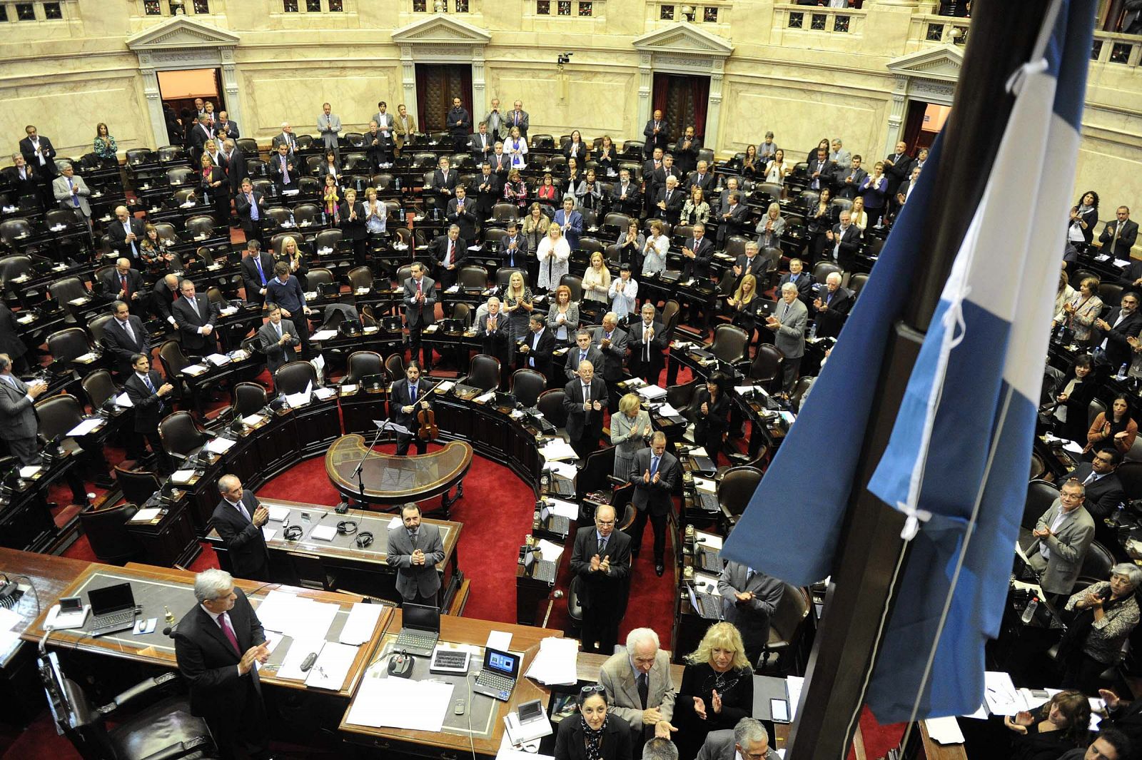 Vista general de la Cámara de Diputados de Argentina