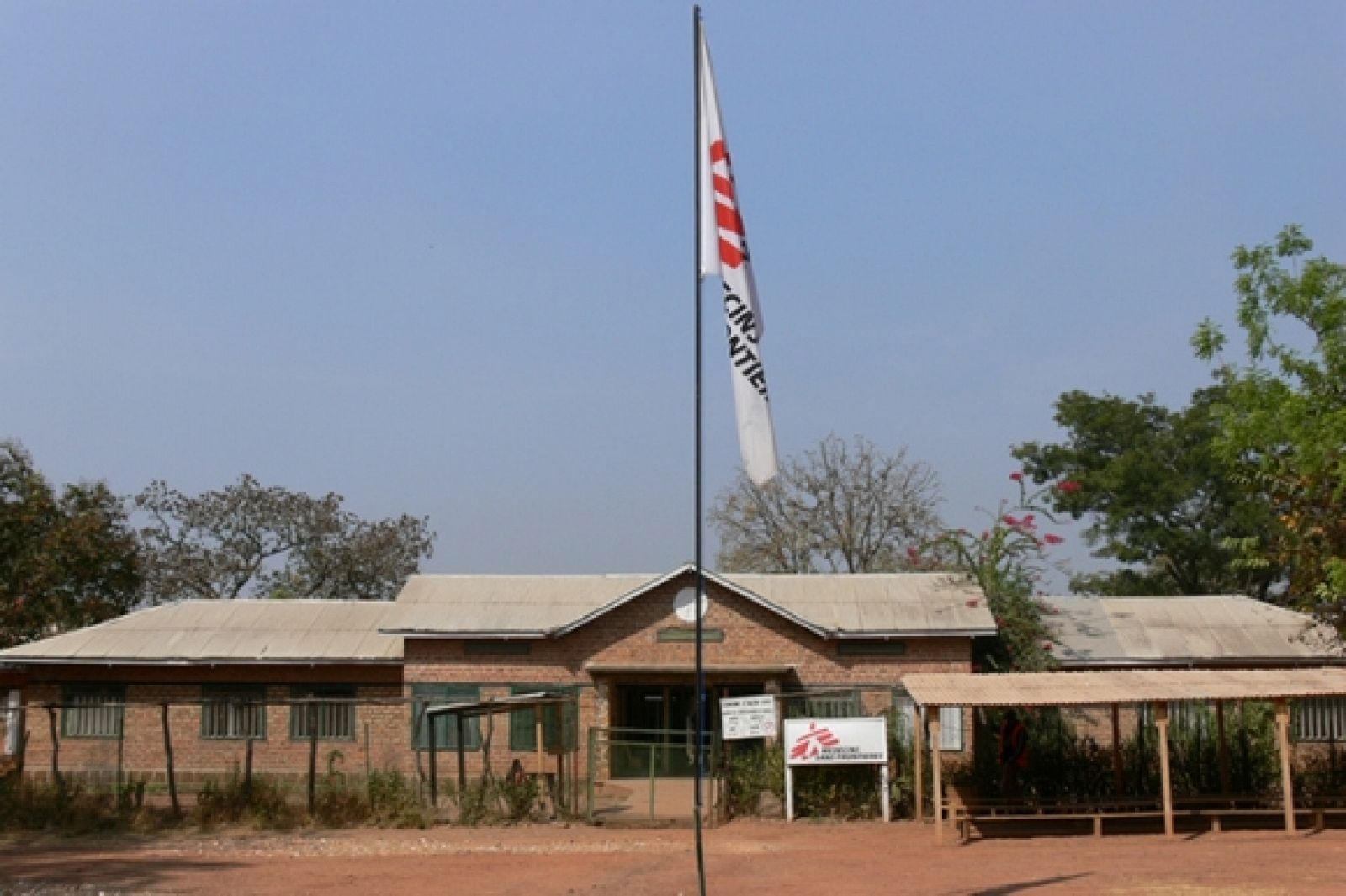 El hospital de Boguila en el que 16 personas fueron asesinadas por los rebeldes de Séleka.