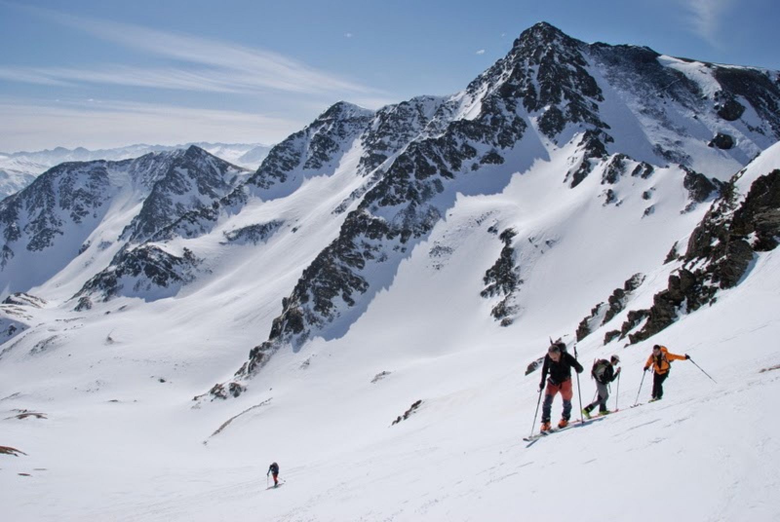 El Kazkek es la segunda cima más alta de la zona pero la primera en hermosura