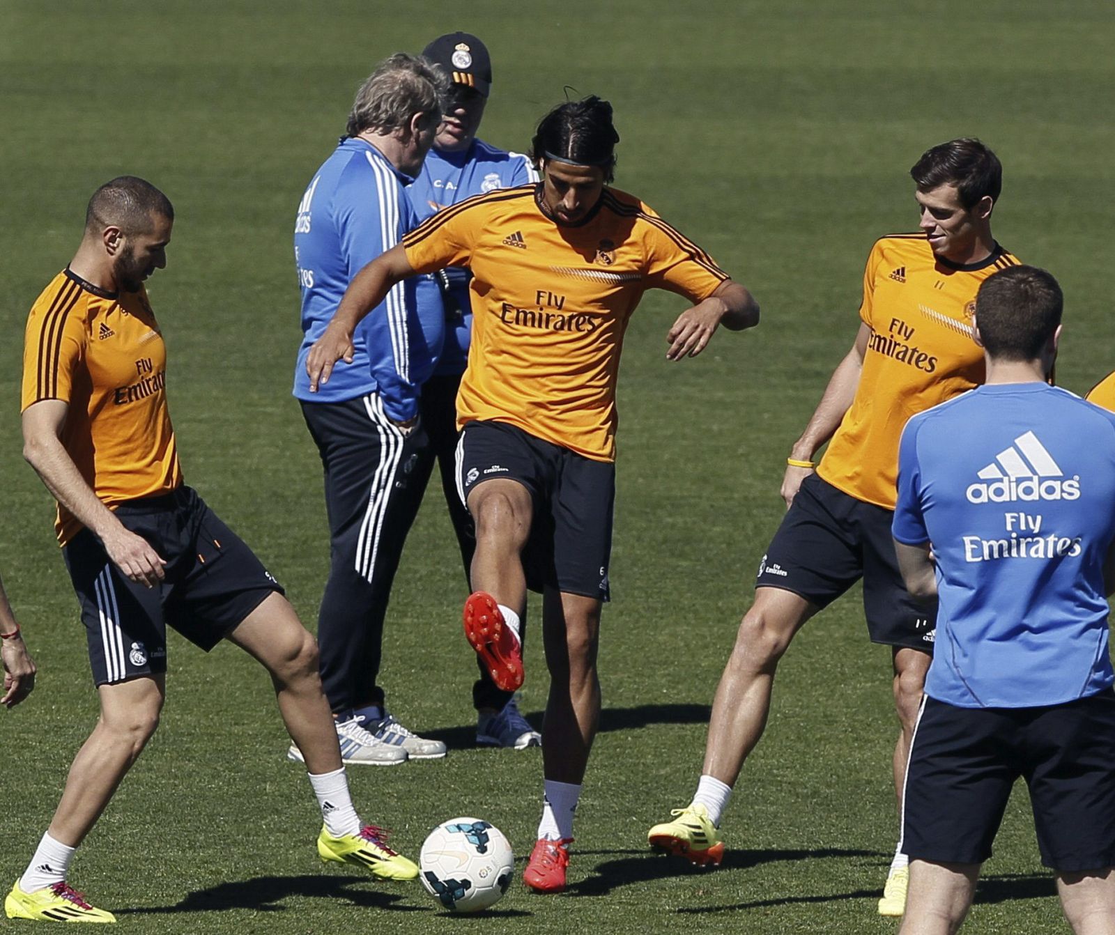 ENTRENAMIENTO DEL REAL MADRID