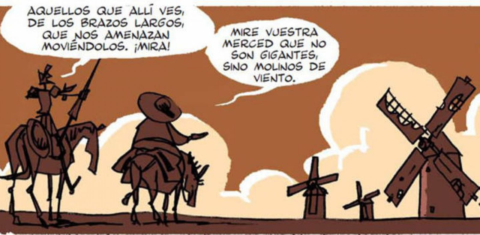 La mejor versión de 'Don Quijote' en cómic - RTVE.es