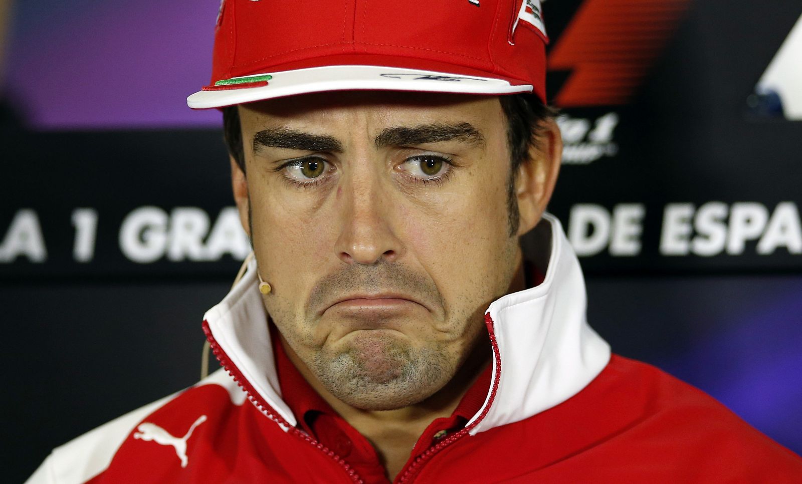 Fernando Alonso, en la rueda de prensa pevia