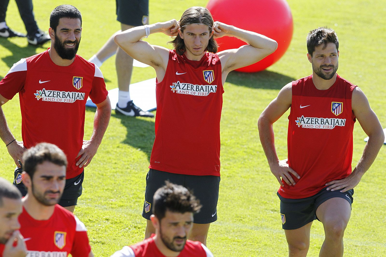 ENTRENAMIENTO DEL ATLÉTICO DE MADRID