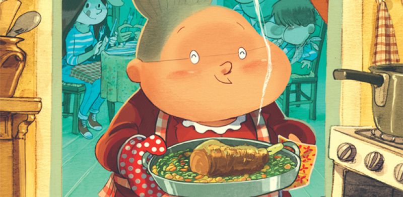 Fragmento de la portada de 'La cocina de Naneta'