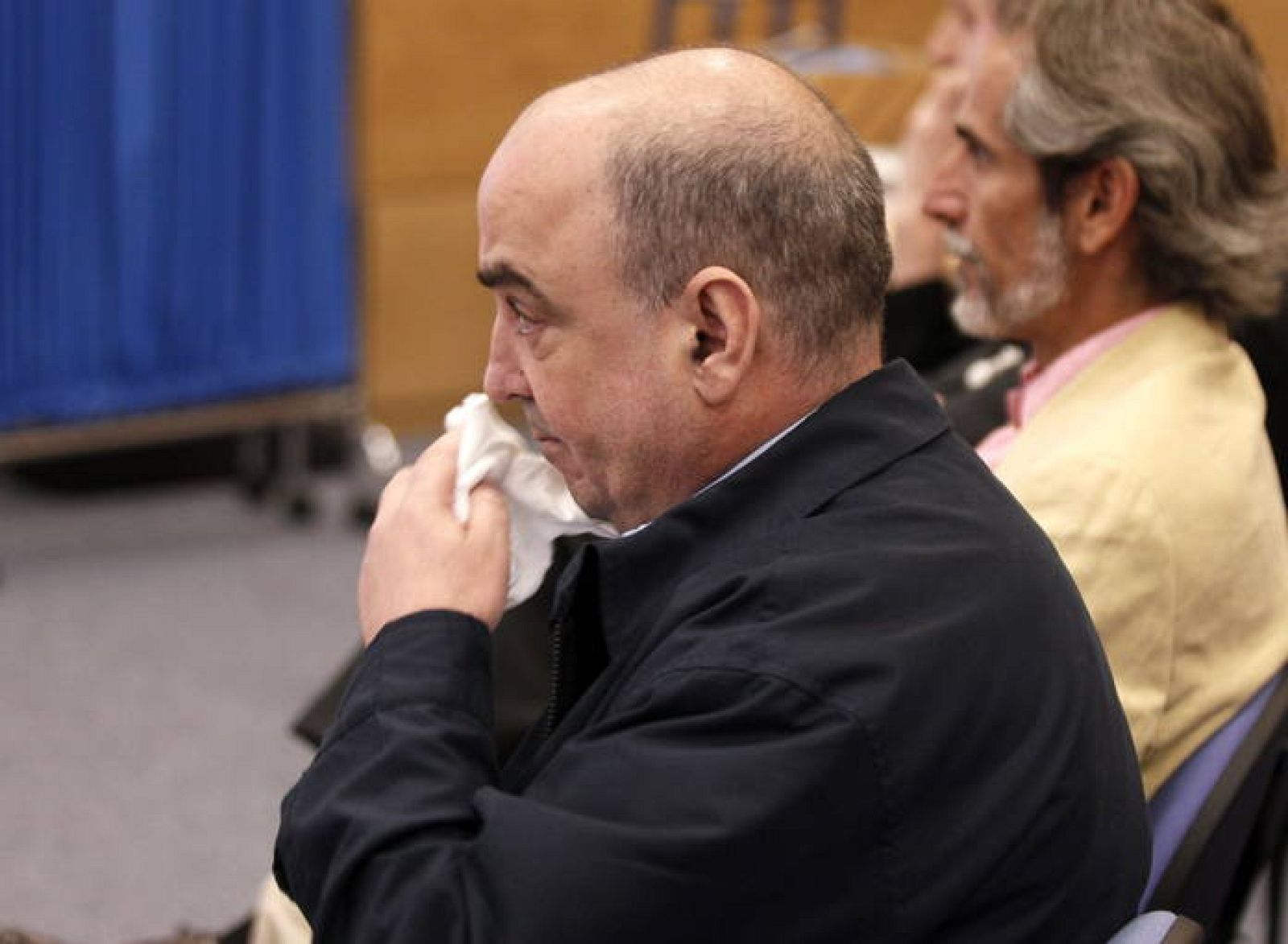 Rafael Chacón fabricante del Bio-Bac, durante el juicio que ha comenzado este lunes.