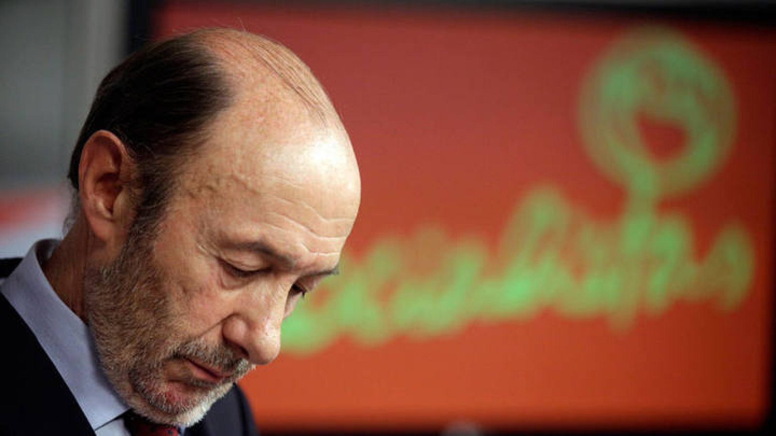 El secretario general del PSOE Alfredo Pérez Rubalcaba 