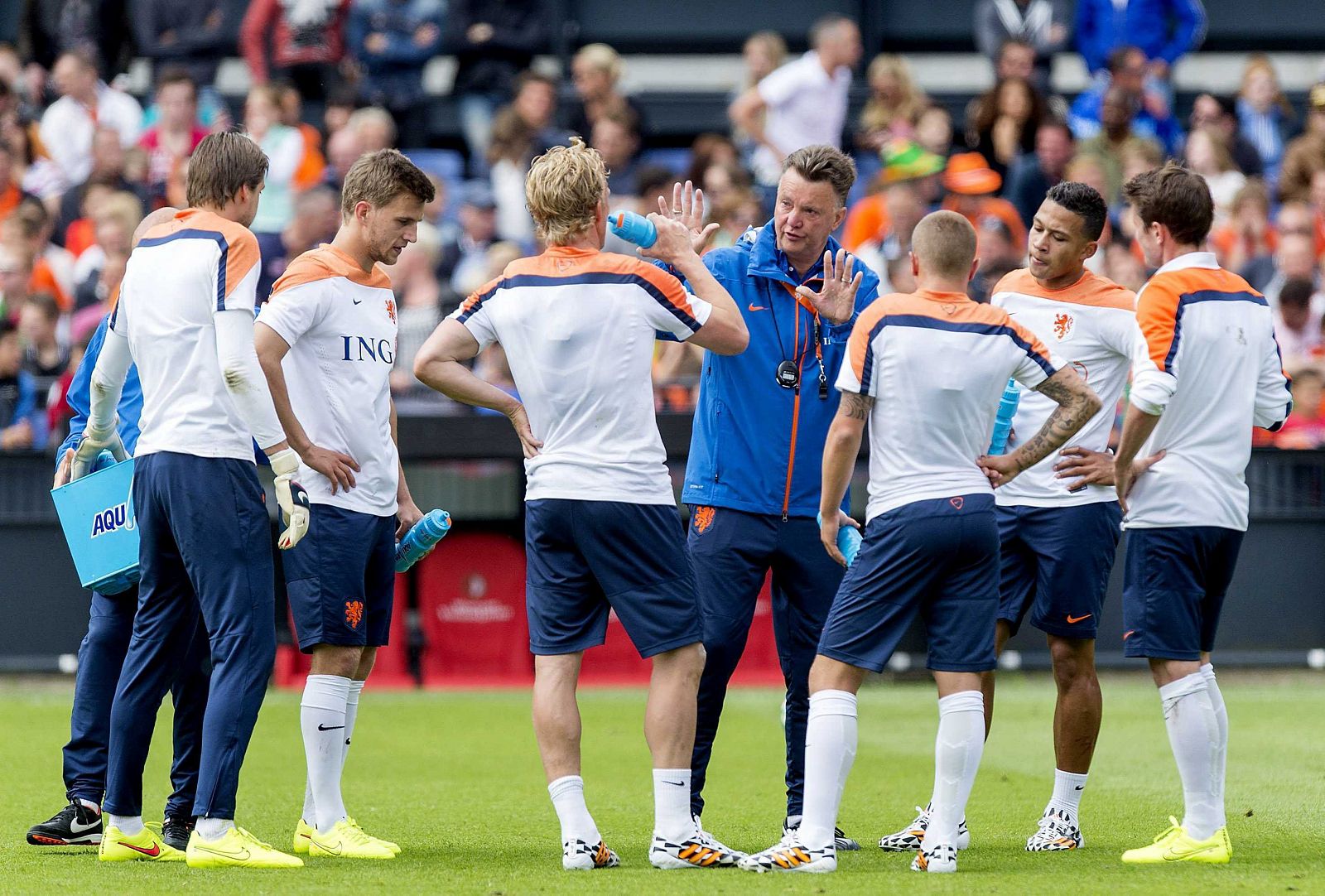 ENTRENAMIENTO DE LA SELECCIÓN HOLANDESA