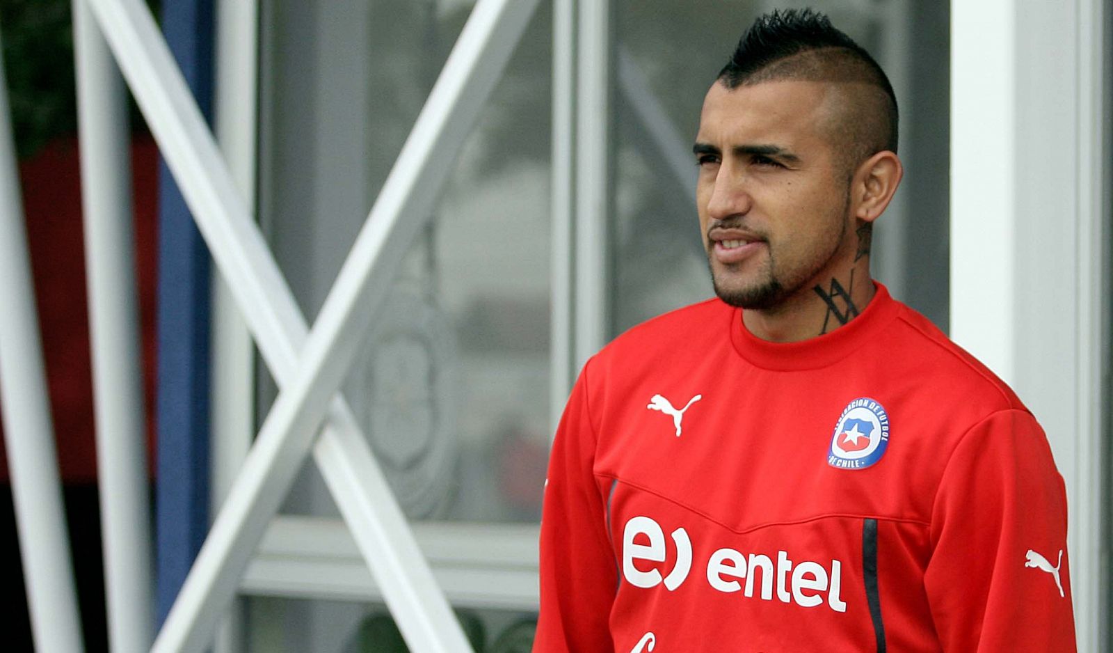 El futbolista chileno Arturo Vidal