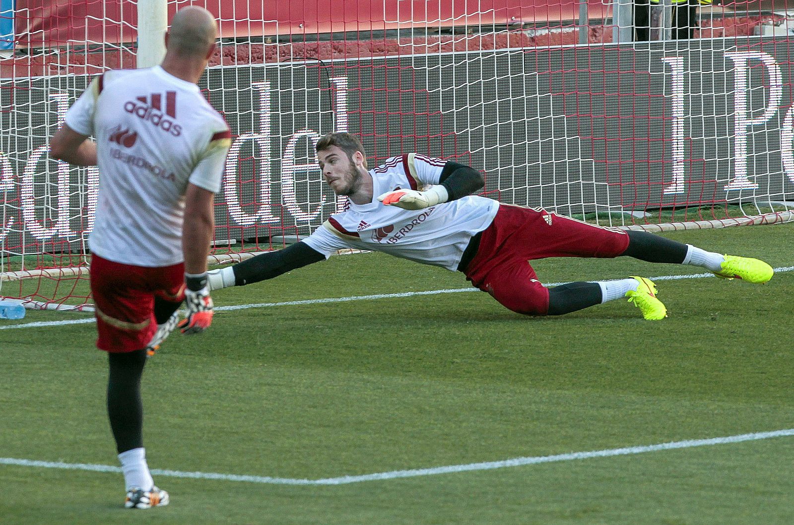 ENTRENAMIENTO DE LA SELECCIÓN ESPAÑOLA