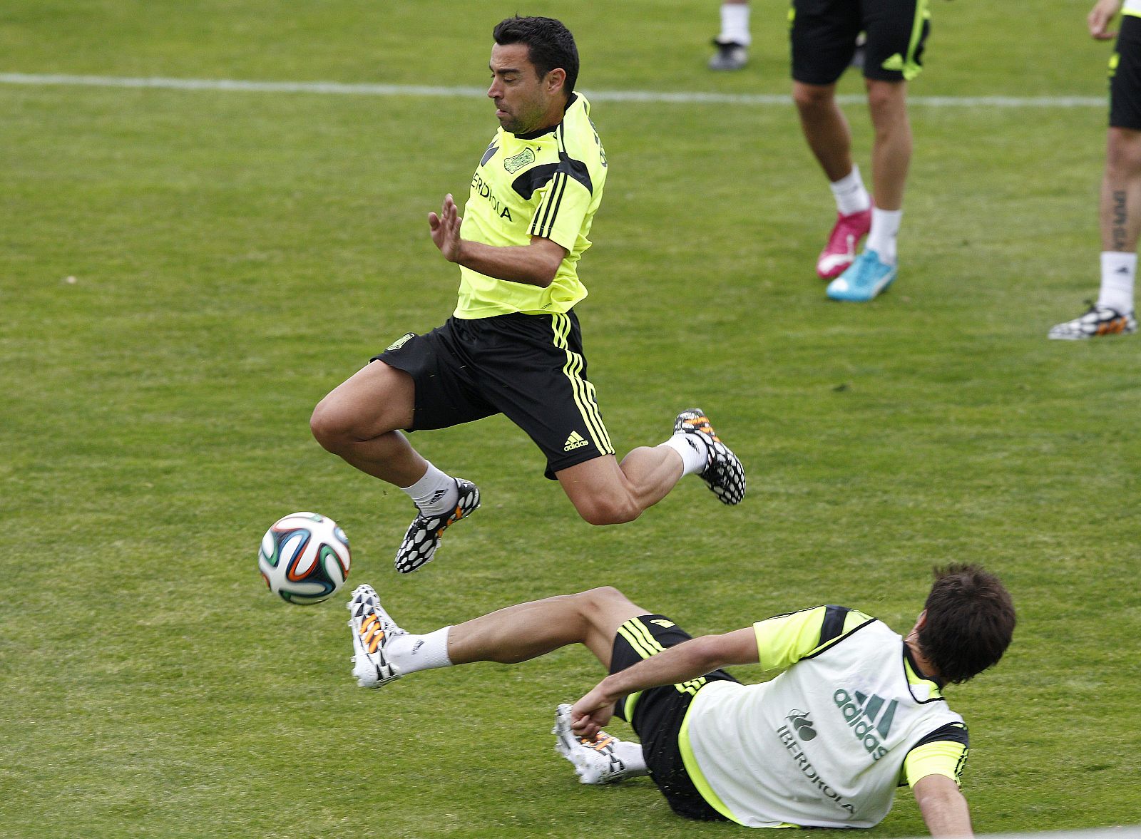 ENTRENAMIENTO DE LA SELECCIÓN ESPAÑOLA DE FÚTBOL