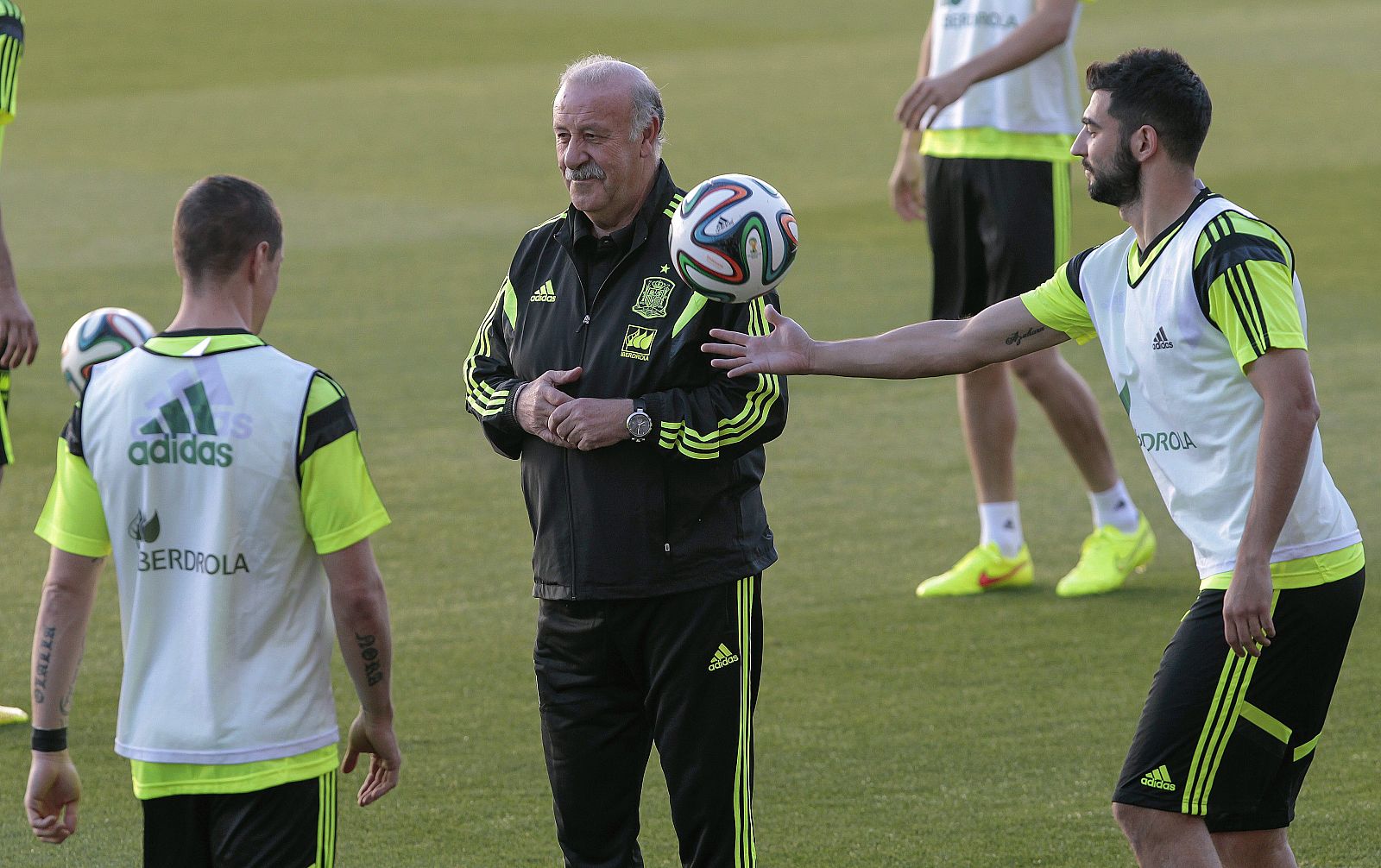 ENTRENAMIENTO DE LA SELECCIÓN ESPAÑOLA