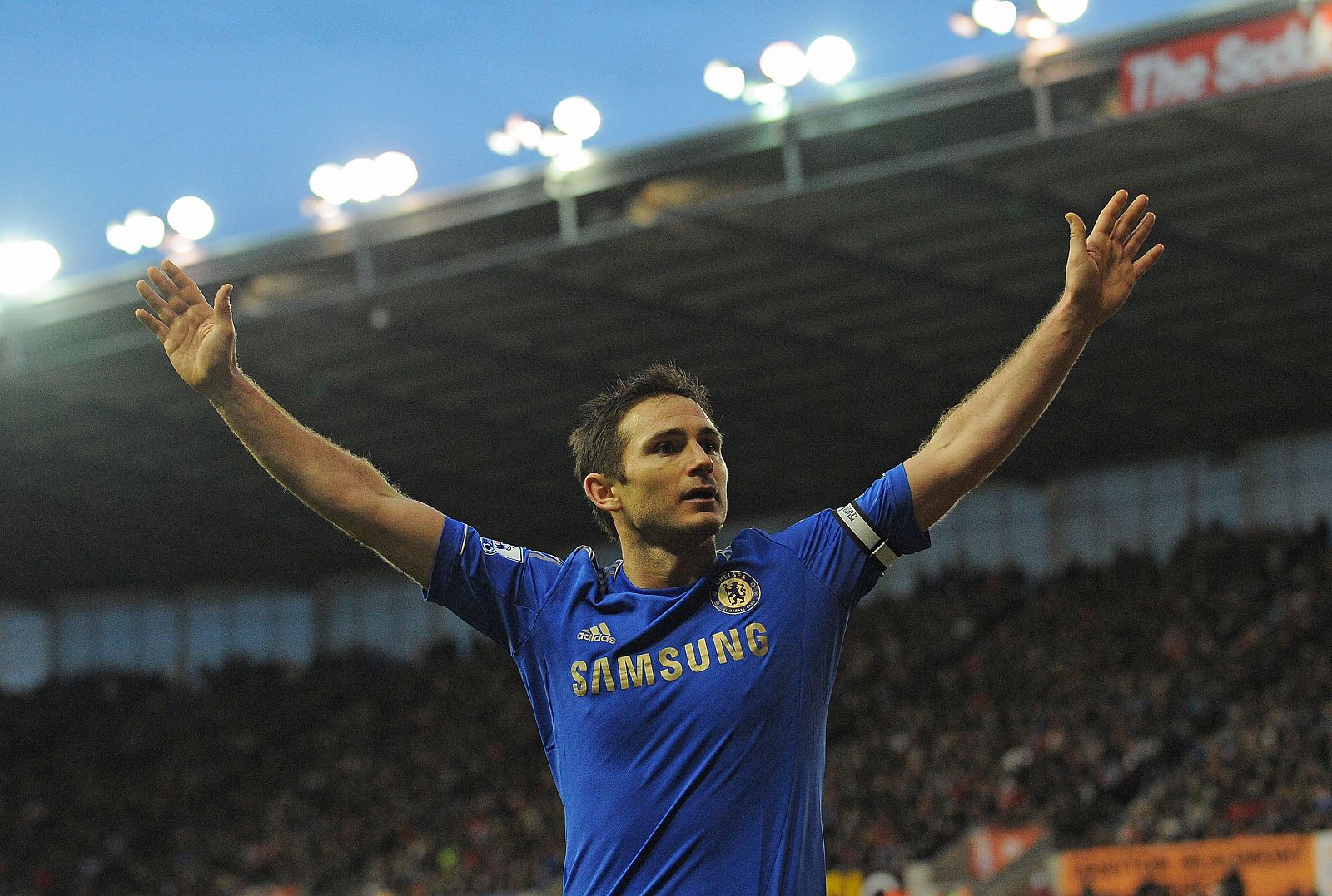 Foto de archivo de Lampard con la camiseta del Chelsea.