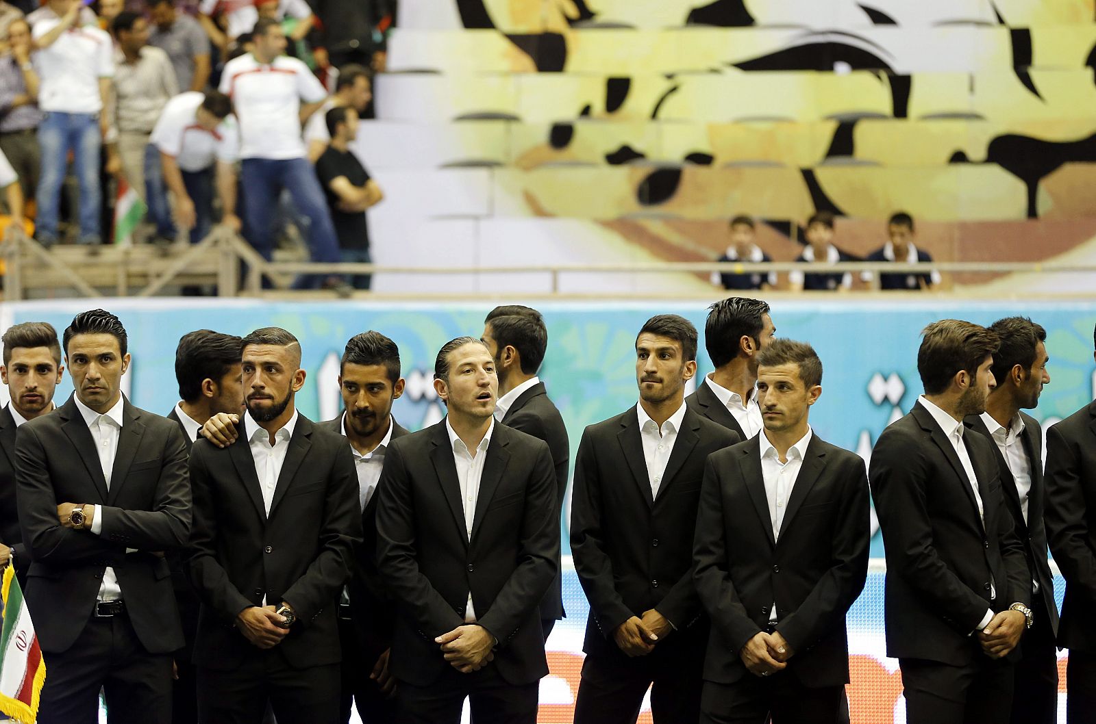 Despedida de la selección de Irán, rumbo al Mundial