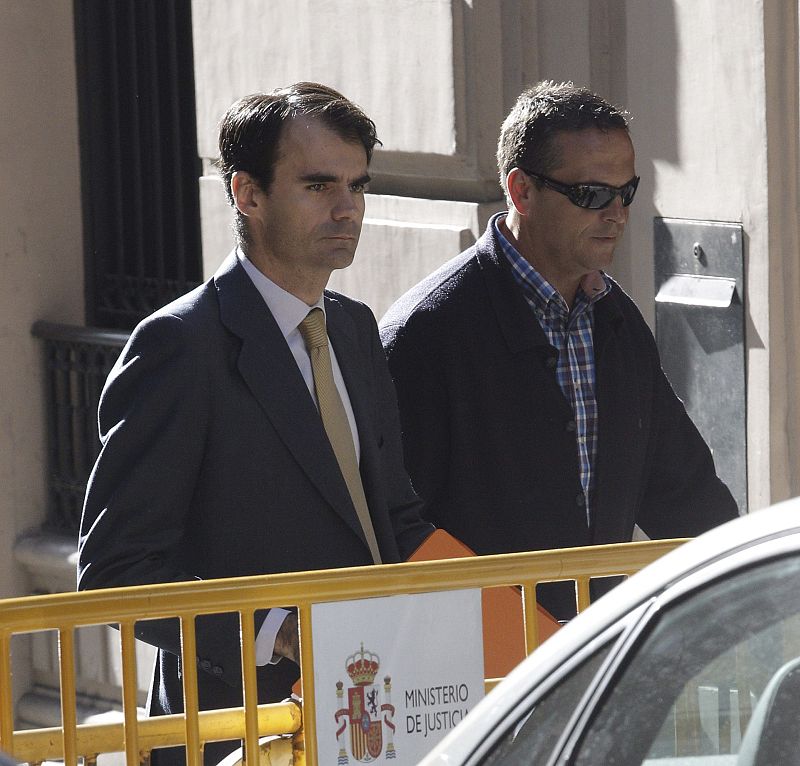 El juez del caso Gürtel, Pablo Ruz, a su llegada a la Audiencia Nacional