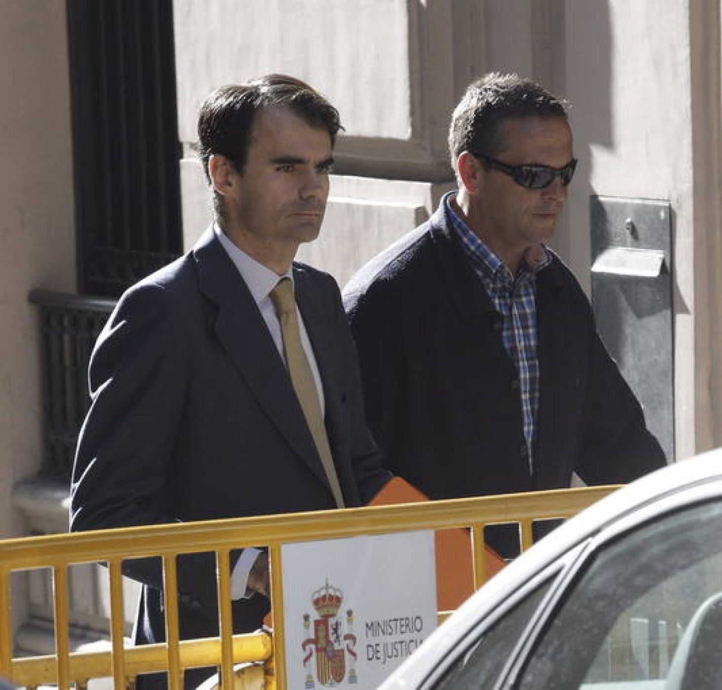 El juez del caso Gürtel, Pablo Ruz, a su llegada a la Audiencia Nacional