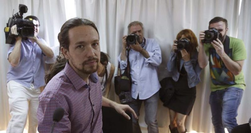 El líder de Podemos, Pablo Iglesias.