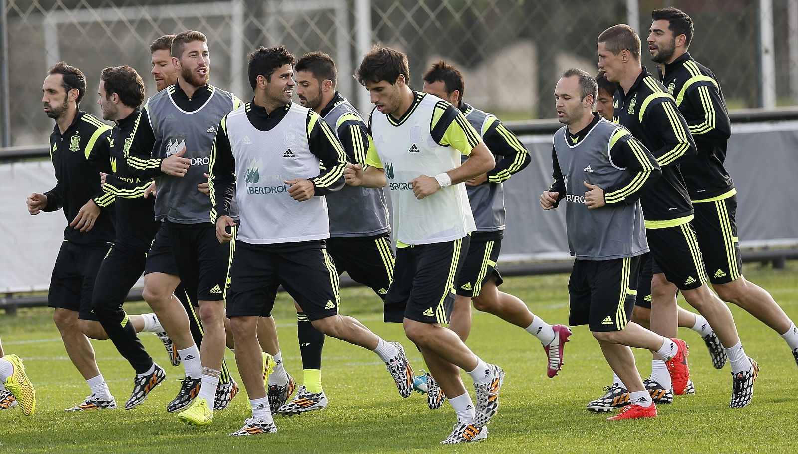 ENTRENAMIENTO DE LA SELECCIÓN DE ESPAÑA EN CURITIBA