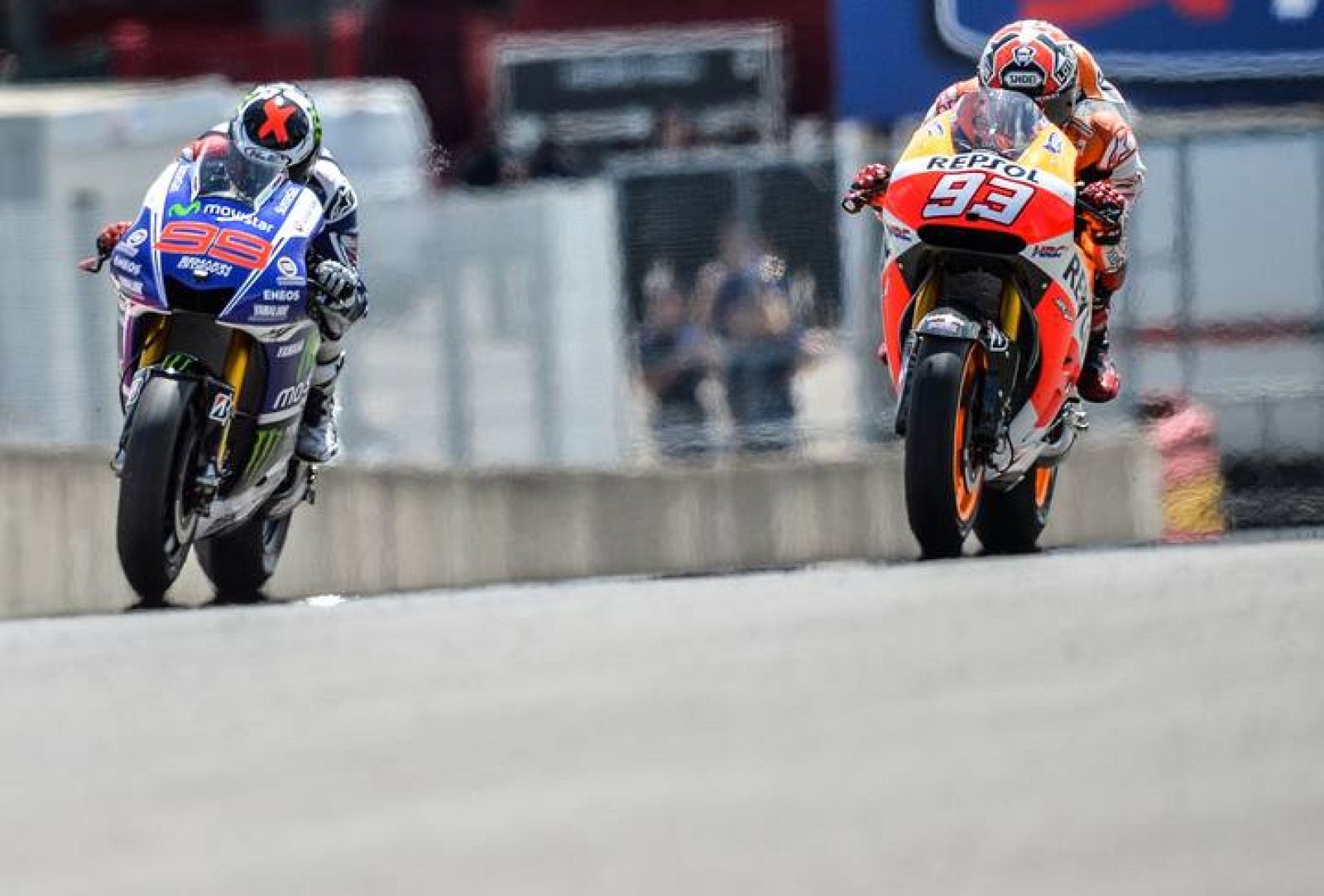 Jorge Lorenzo y Marc Márquez