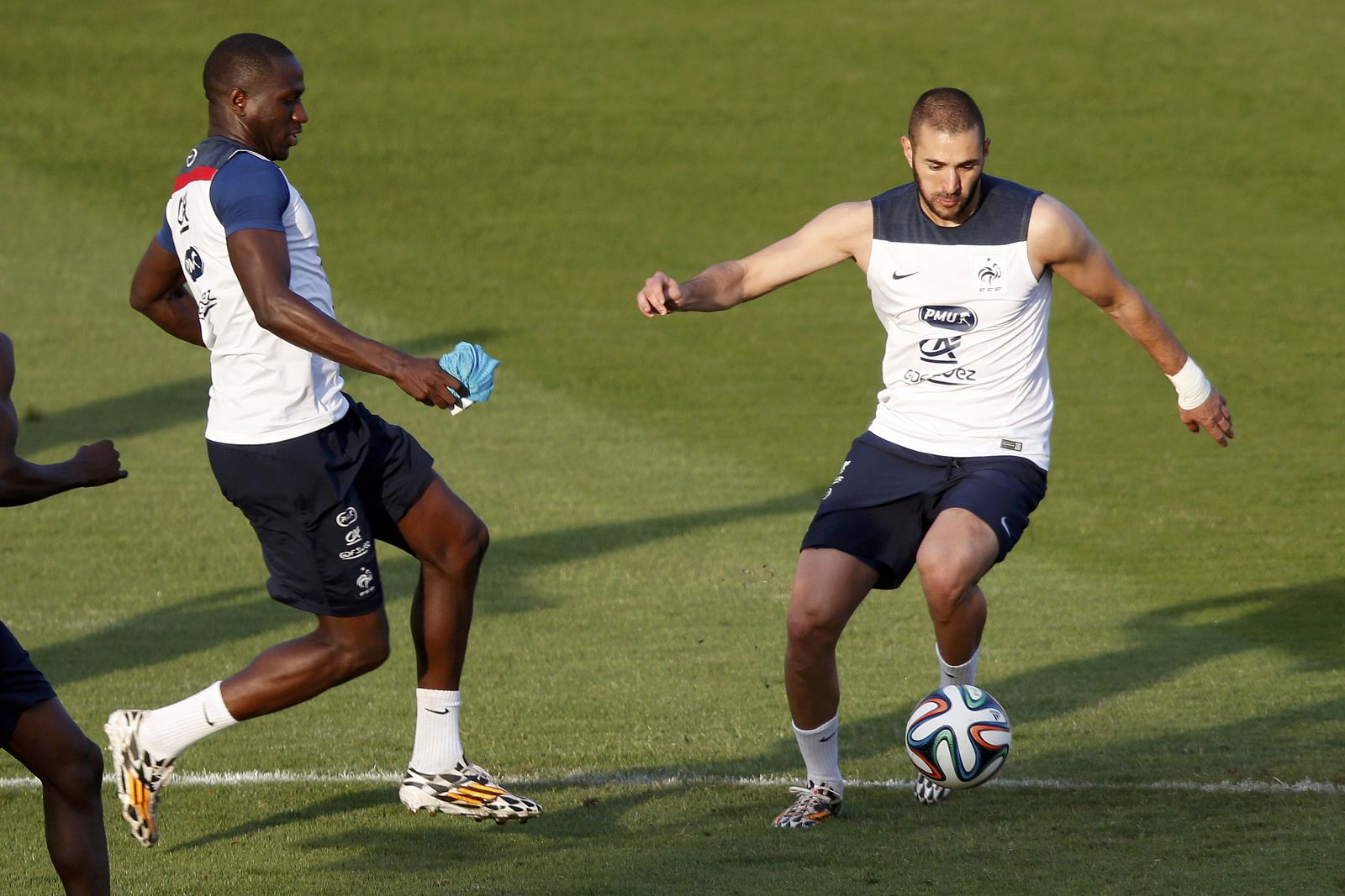 Entrenamiento de la selección de Francia