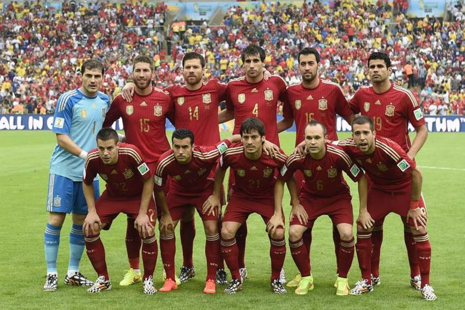 Holanda Vs España 2014 - Los Debuts De Espana De Las ...