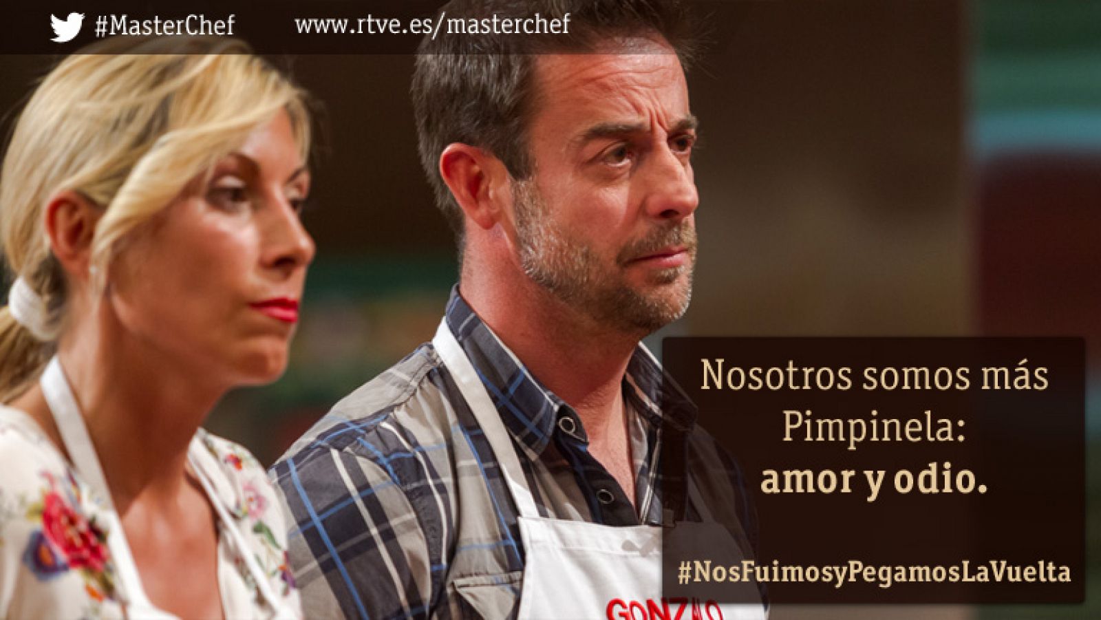Marina y Gonzalo, juntos aunque no revueltos, dejan MasterChef