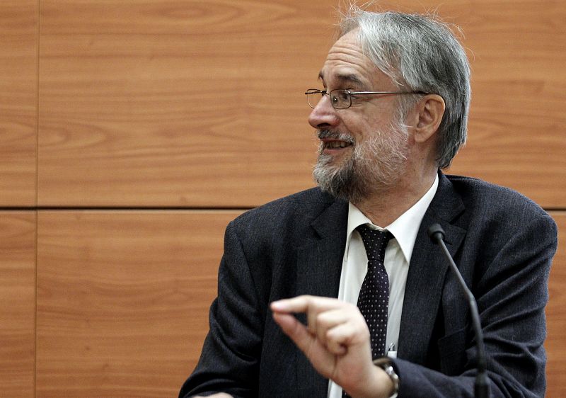 El ingeniero alemán Karlheinz Brandenburg, co-creador del mp3, en la Universidad Politécnica de Valencia.