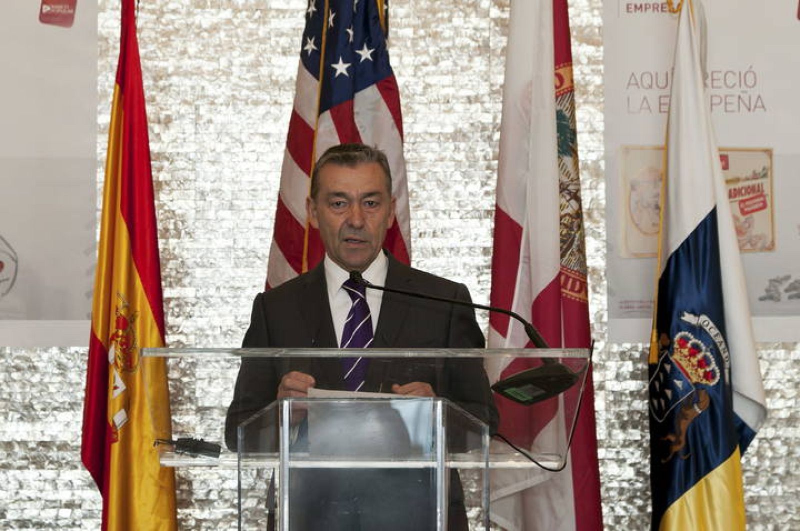 Imagen de archivo del presidente del Gobierno de Canarias, Paulino Rivero, facilitada por el Gobierno canario