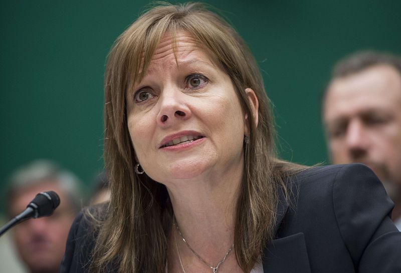 La consejera delegada de GM, Mary Barra