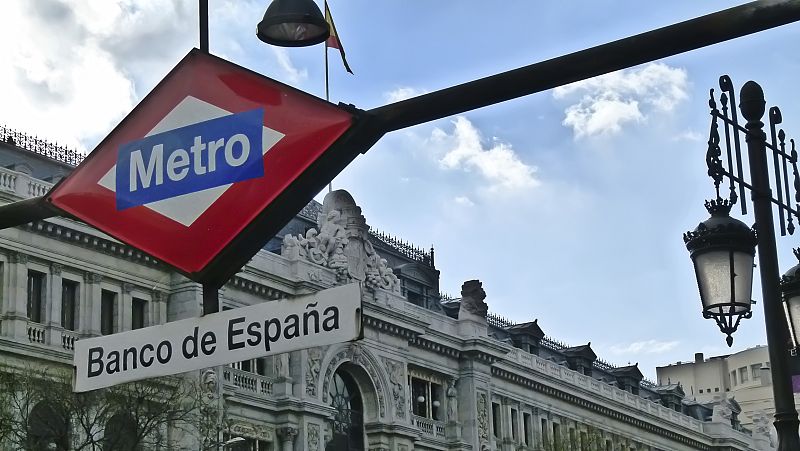 Imagen de la sede del Banco de España en Madrid