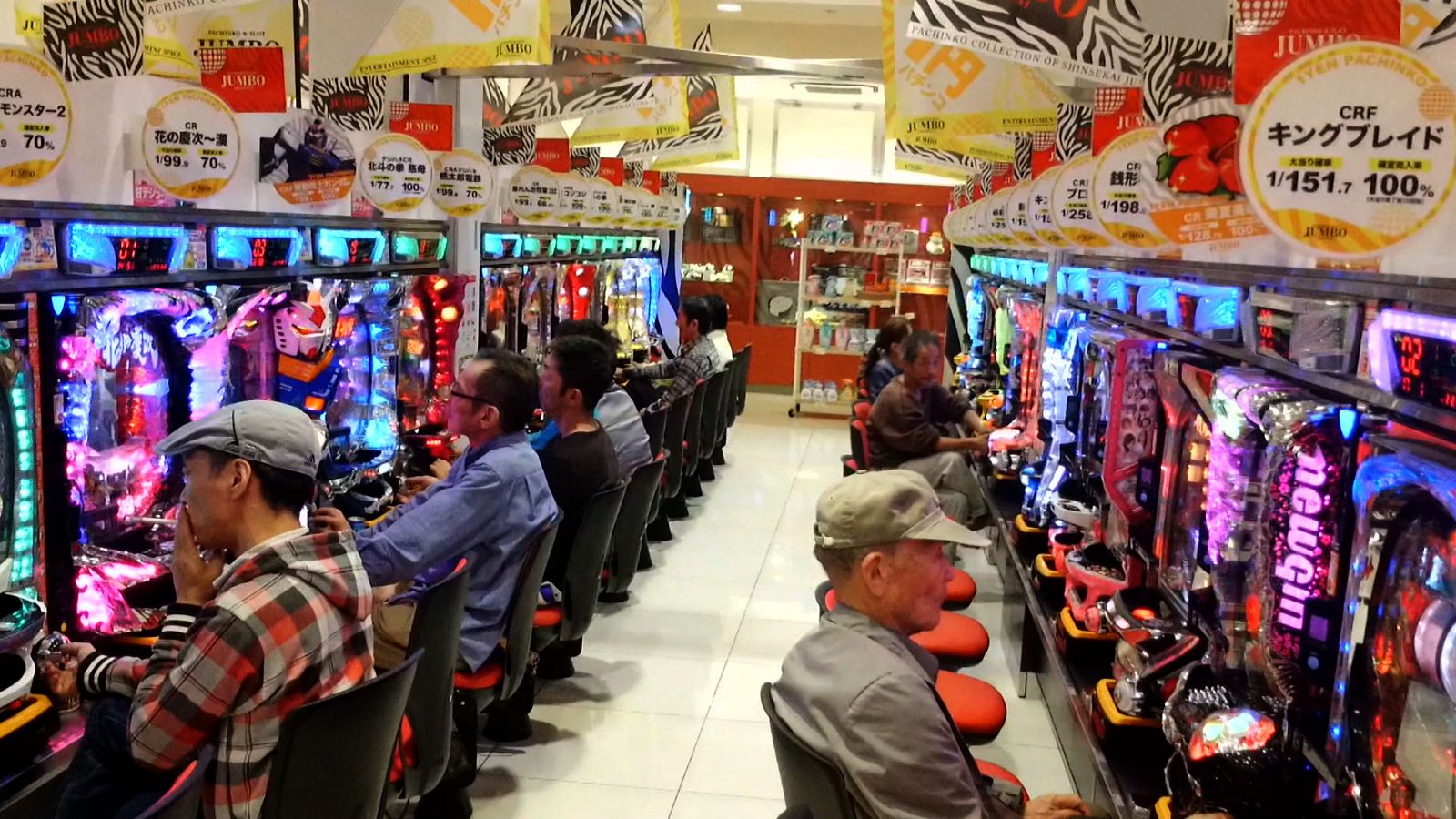 Japón está lleno de centros de juego "pachinko"