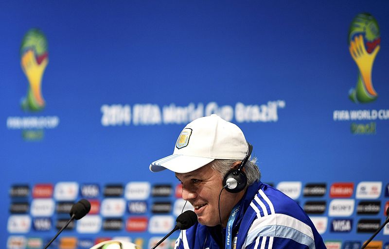 El seleccionador de Argentina, Alejandro Sabella