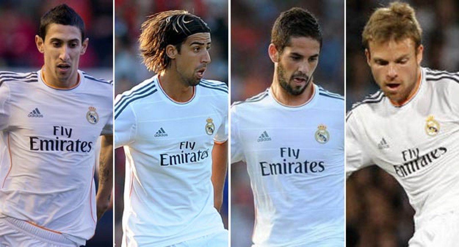 Di María, Khedira, Isco e Illarramendi.