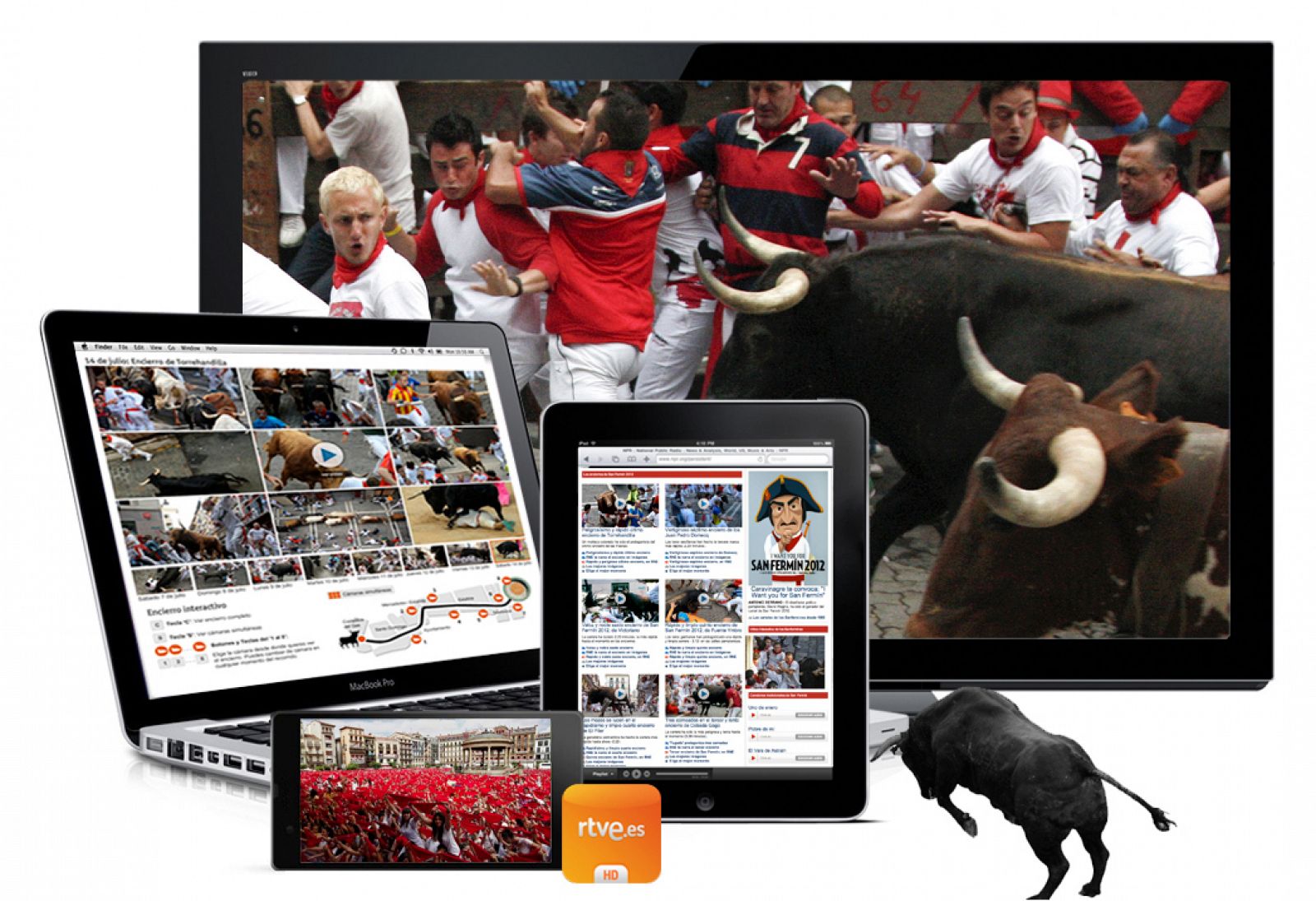 Sanfermines multipantalla