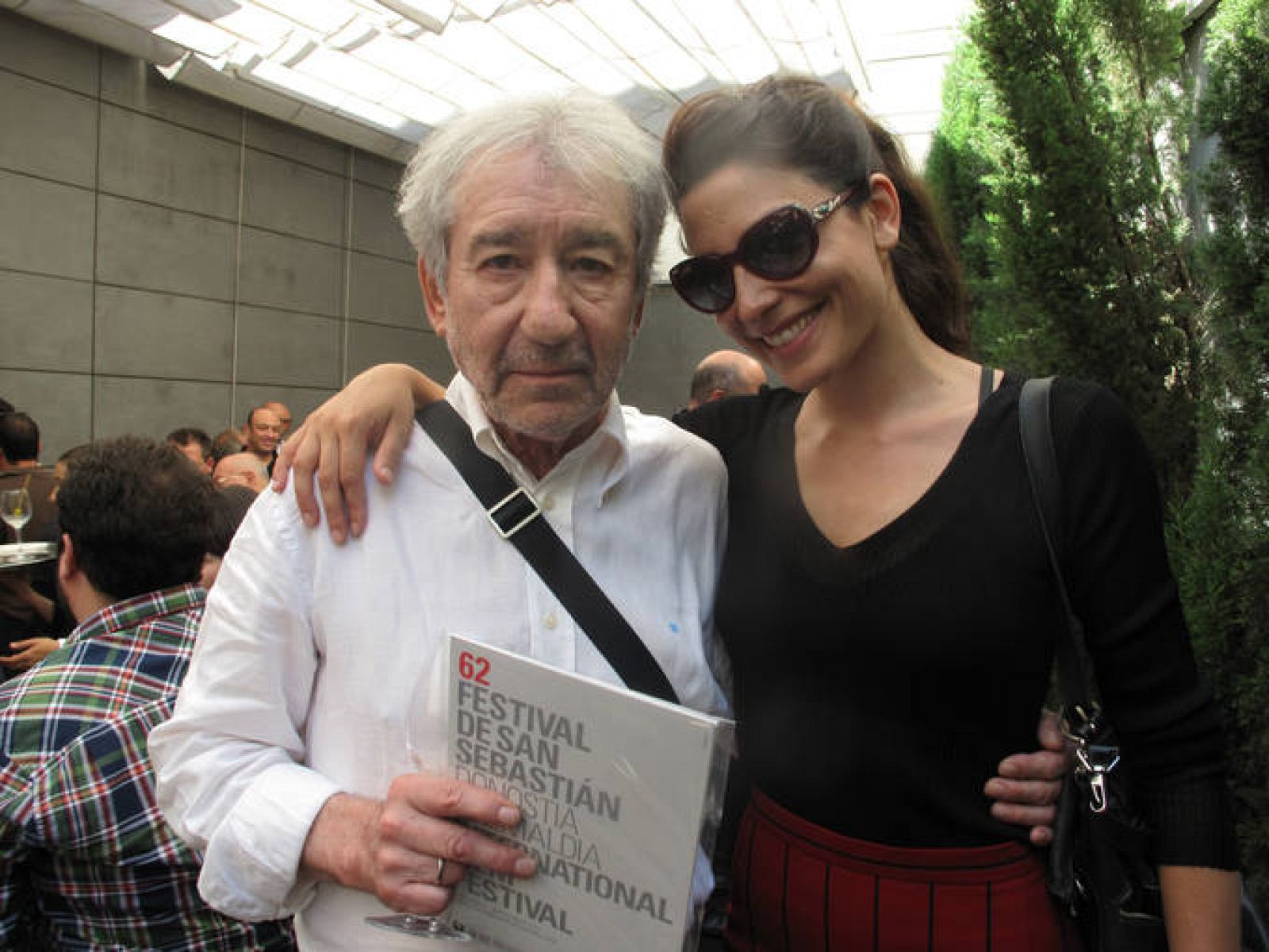 José Sacristán y Bárbara Lenni, protagonistas de 'Magical girl', película que luchará por la Concha de Oro.