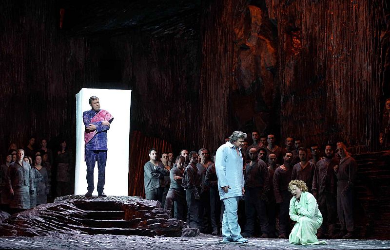 Una representación en el Teatro Real.