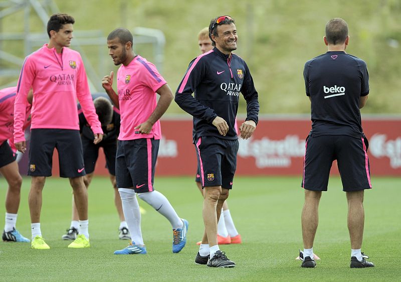 ENTRENAMIENTO DEL FC BARCELONA