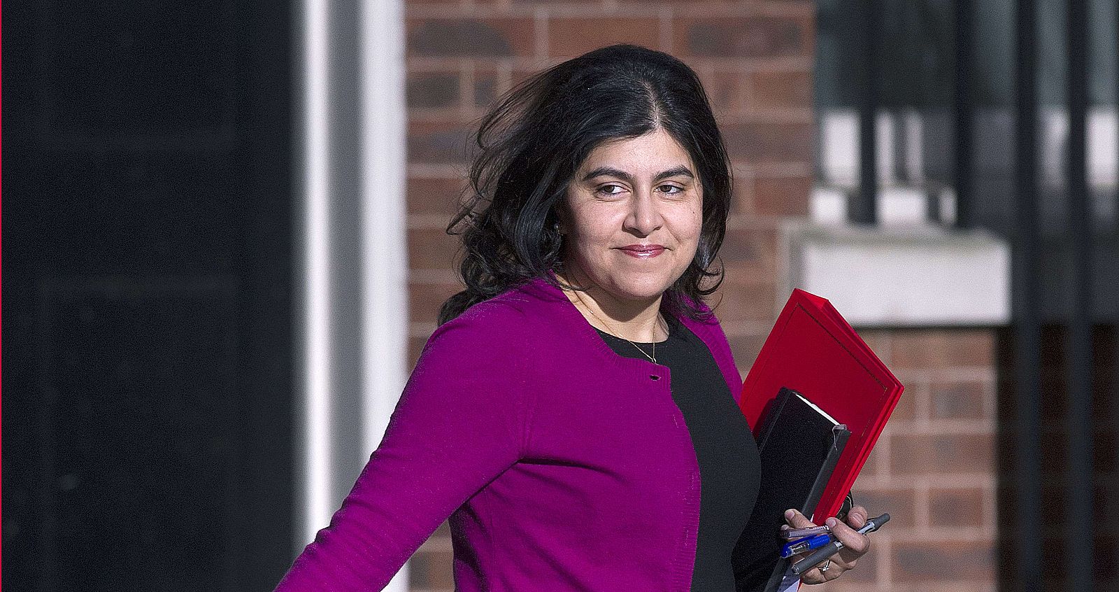 Fotografía de archivo de Sayeeda Warsi, exsecretaria de Estado de Asuntos Exteriores del Gobierno de David Cameron.