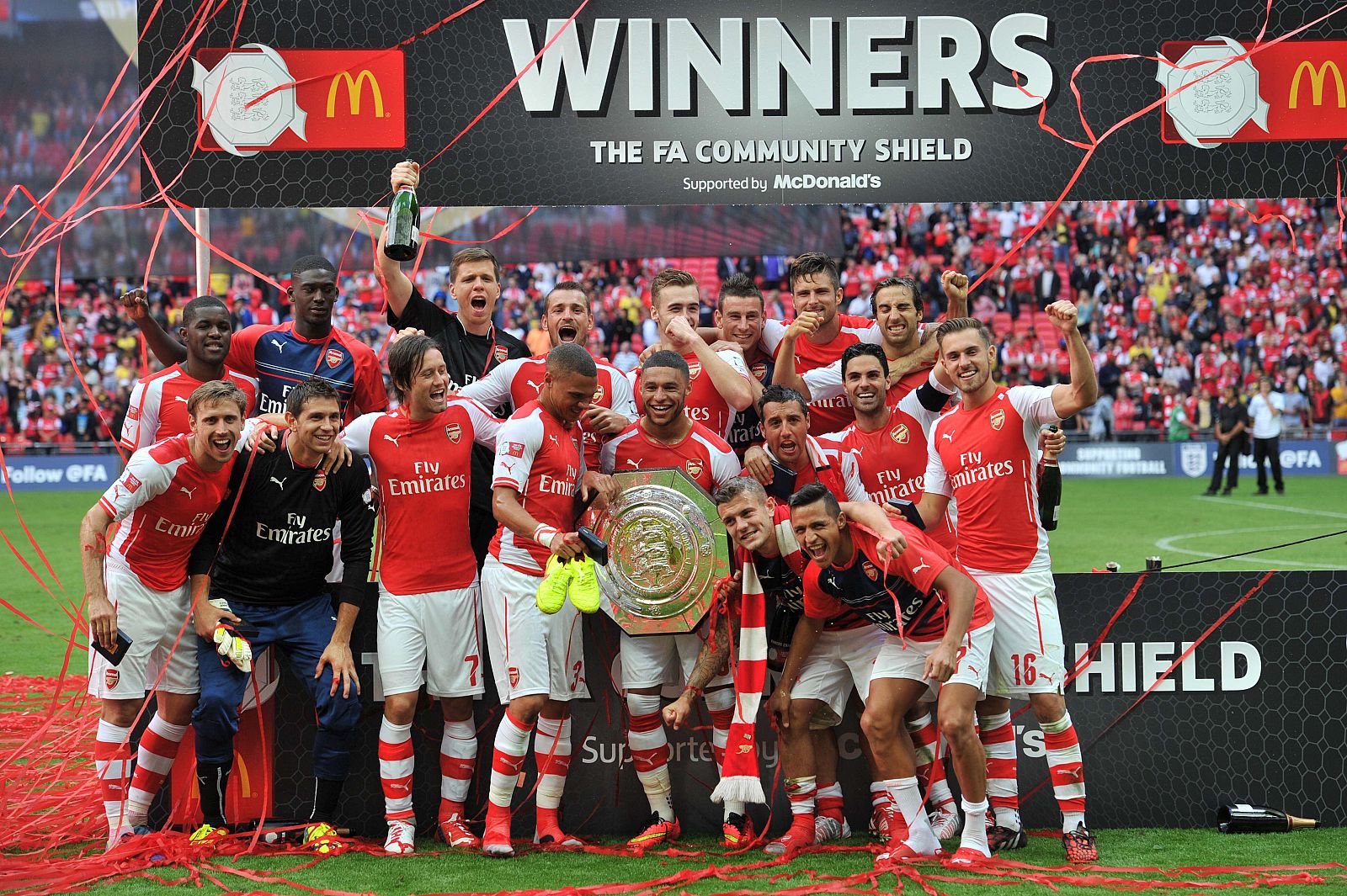 El Arsenal gana el Community Shield
